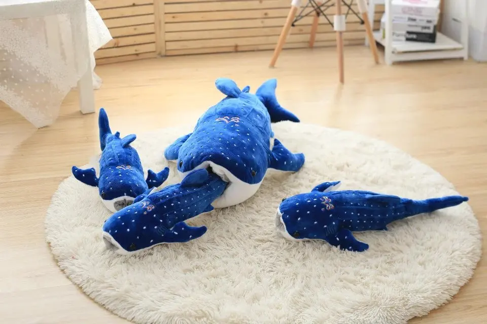 Милая мультяшная плюшевая игрушка «Акула», кукла-Акула, мягкая плюшевая подушка, детская игрушка, подарок для девочек