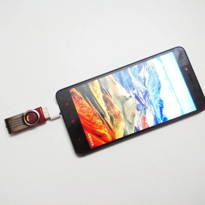 50 шт. Android телефон OTG адаптер, USB к Micro USB Мини OTG штекер Android Мобильный Расширение памяти чтение u-диск подключение мышь ключ