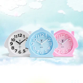 

Kids Cute Cartoon Clock Alarm Creative Snooze Electronic Desk Table Clock Bedside Talking Despertador Digital Alarm 50A0090