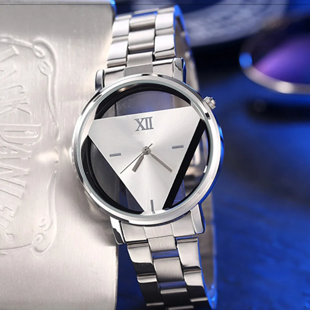 montre homme Часы мужские из нержавеющей стали кварцевый аналог наручные часы с отметкой даты спортивные подарки часы бизнес relogio masculino