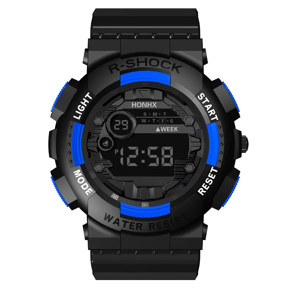 Relogio masculino роскошные мужские цифровые светодиодный часы с датой спортивные мужские уличные электронные часы reloj hombre цифровые часы