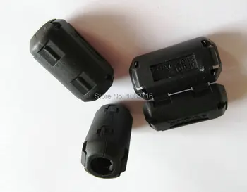 

20pcs pack black 9mm ZCAT2035-0930 EMI Clip-on RFI Filter Snap On RF EMI Noise Around Cable Ferrite for Audio SYNC DATA cord New