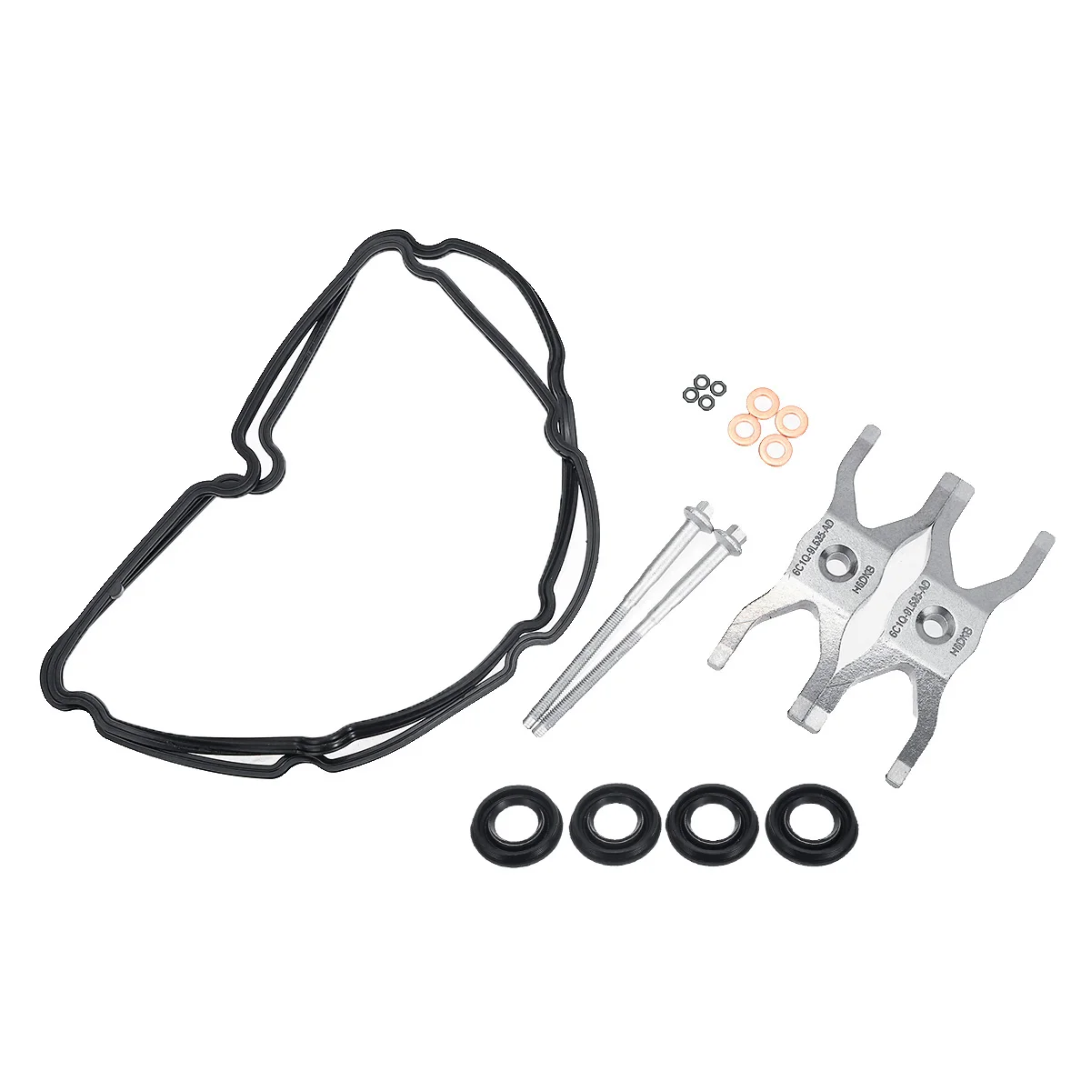 

1x Rocker Cover Gaskets Injector Seal Gasket Washer o-Ring Clamp Bolts For Ford Transit MK 7 2.2/2.4/3.2 Diesel Fwd / Rwd