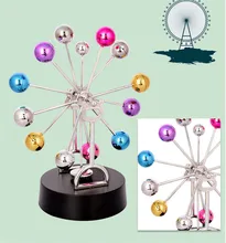 2017 Creative Newtons Cradle Newtons Balance Balls Physics Science Desk DIY Decoration Accessory Physical education Tools
