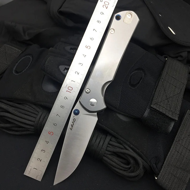 Miglior Terra 9103 Coltello Pieghevole 12C27 Lama di Pietra di Lavaggio In Acciaio Inox per Esterni di sopravvivenza di Campeggio di EDC Della Tasca Coltelli Da Cucina Utensile Da Taglio