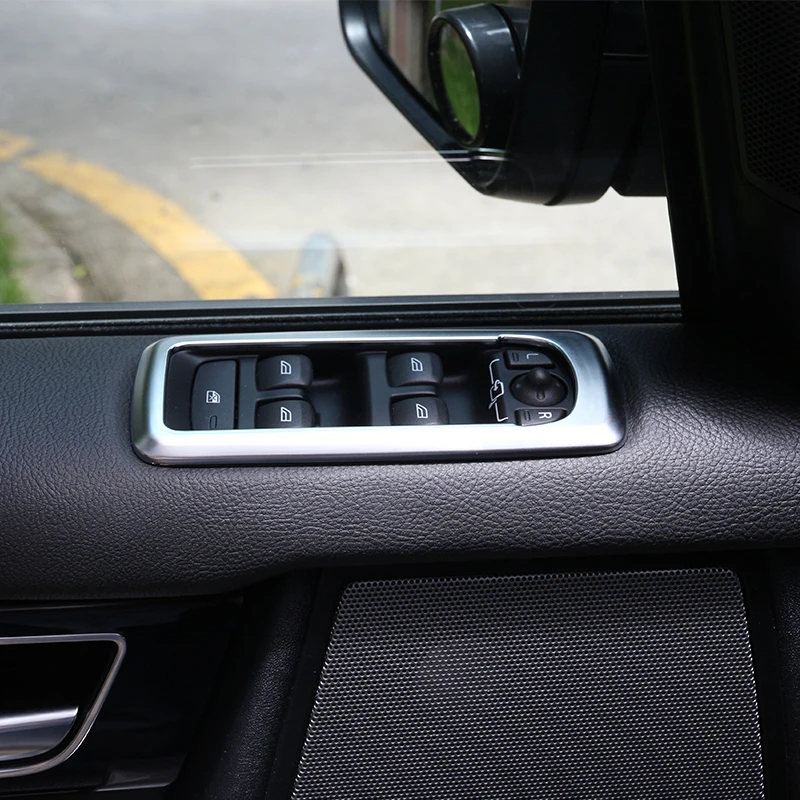 

Chrome Interior Accessories For Range Rover Sport 2009-2013 Door Window Swith Panel Cover Trim