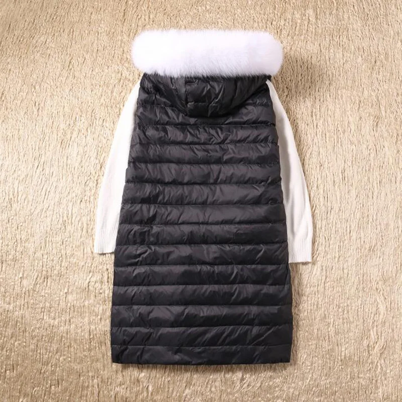 Bas Des Automne Léger À blanc Femme Duvet Vers Mince Plus Veste Manches Femmes Sans Canard Blanc kaki Capuchon Ultra Taille La 90 Le Beige De Gilet Manteau noir ZHn6qvxpY