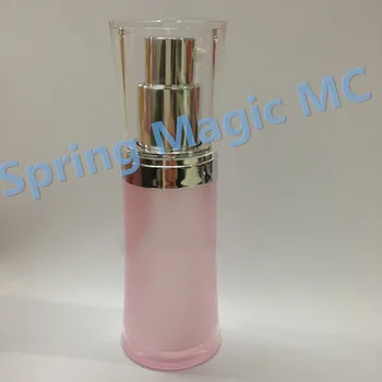 

15ML Pink/Gold Acrylic Press pump lotion Bottles,Cosmetic Packaging Bottle/Empty lotion Essence Bottles,Can be used Spray bottle