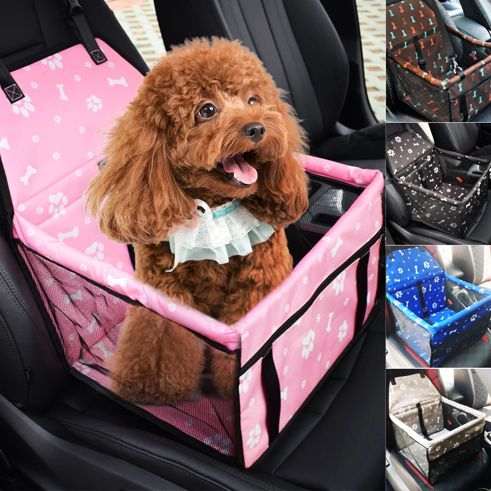 

1PCs Portable Safe Carry Pet Cat Dog Carrier Car Seat Beds Sofa Kitten Puppy Bag Car Waterproof Seat Basket Pet Product