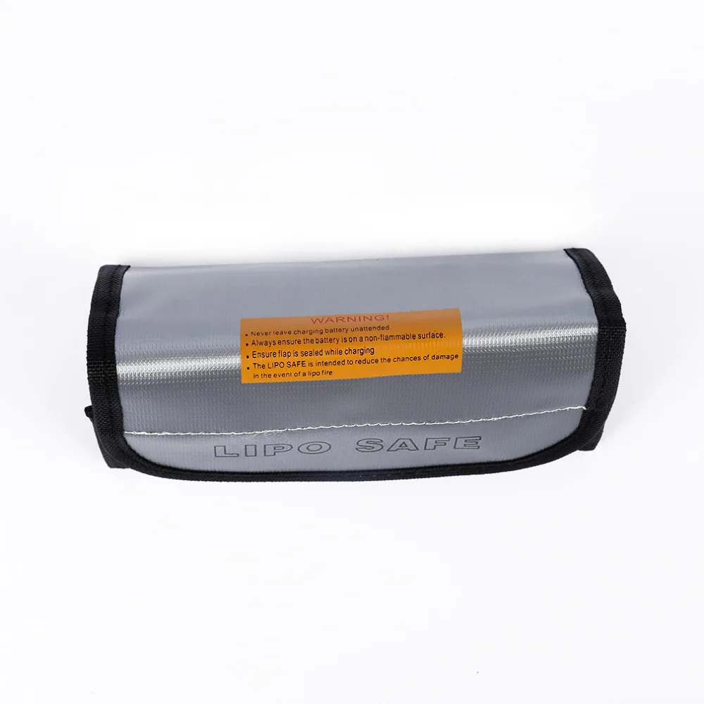 RC Helicopters Charge Sack Lipo Guard Bag Silver 185*75*60mm 1PCS RC LiPo Battery Fireproof Safety Bag Safe Guard