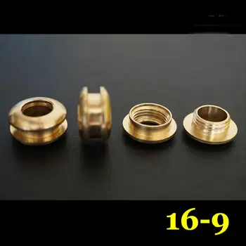 

50pc Q24-16-9 Solid Brass belt screw Chicago Screw Leathercraft