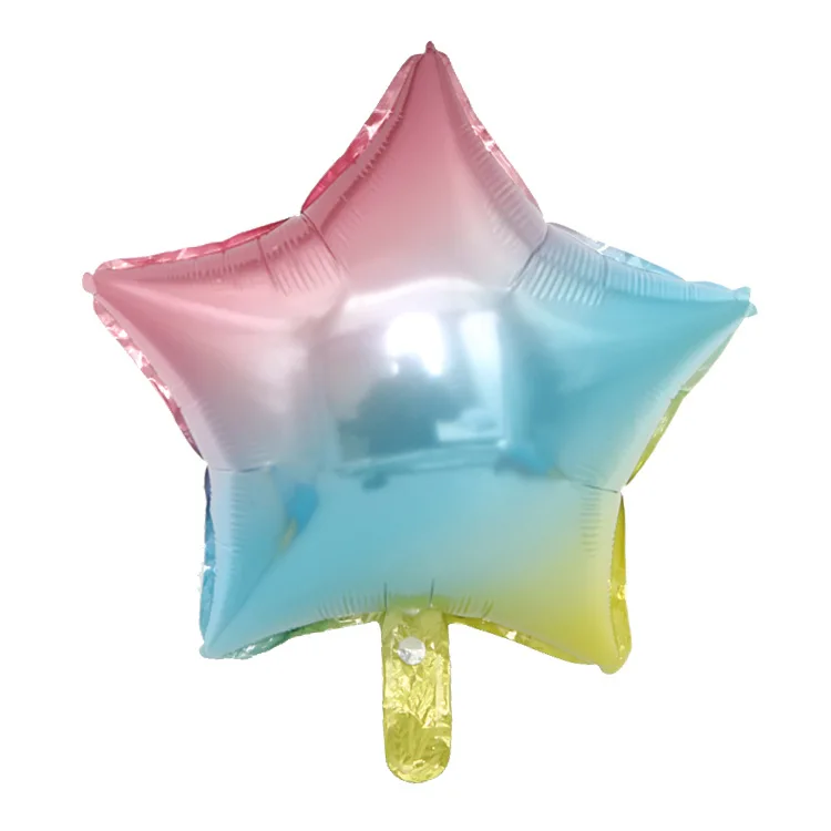 500 шт., 18 дюймовый шар в форме звезды, разноцветный воздушный шар из фольги для украшения дня рождения, свадебные принадлежности для вечеринок с быстрой доставкой - Цвет: 8