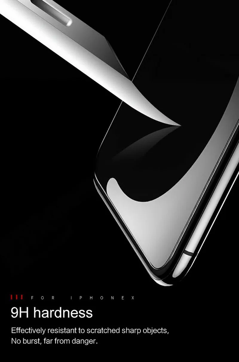 10 шт., закаленное стекло для iPhone 8 Plus, защитная пленка для экрана для iPhone 6, 6s, 7 Plus, стекло для iPhone X, XS, SE, 5, 5S, защитное стекло