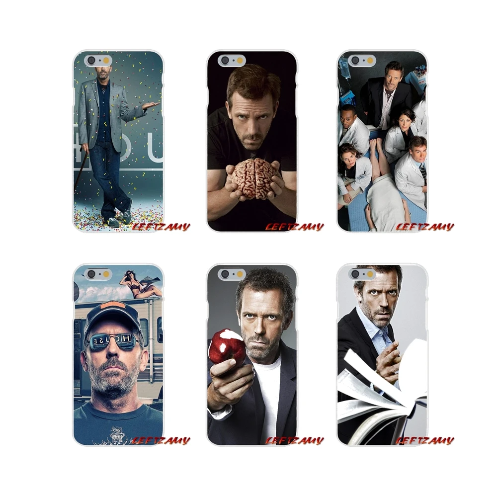 Dr Gregory House Hugh Laurie Brain для iPhone X XR XS MAX 4 4S 5 5S 5C SE 6 6S 7 8 Plus Аксессуары чехлы телефонов |