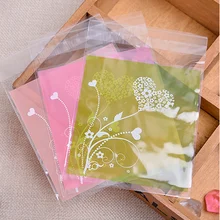 10*10+ 3 см триколор витиеватой,, 100 шт./лот мыло ручной работы упаковка мешок подарок/печенье сумки