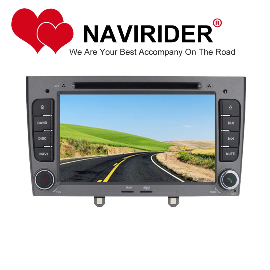

car dvd Fit for Peugeot 308 2010-2011 Stereo navigation head unit HU tape recorder multimedia radio GPS android 8.1.0 head unit