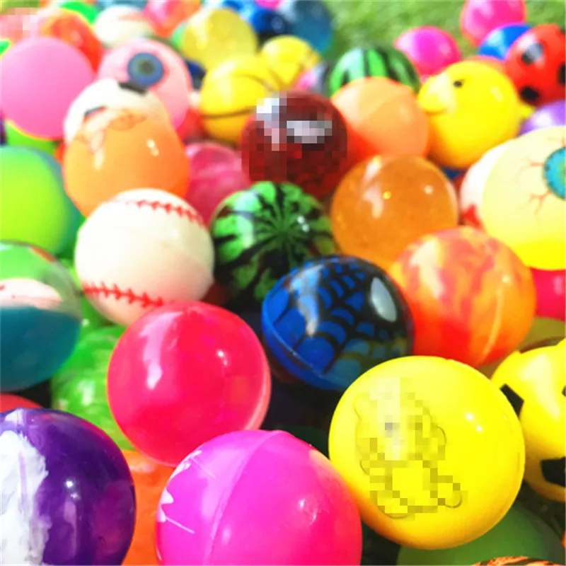 20 шт./30 шт./50 шт./80 шт./100 шт. Забавные игрушки 32 мм прыгающие смешанные цвета надувной мяч детский эластичный резиновый мяч надувной игрушки