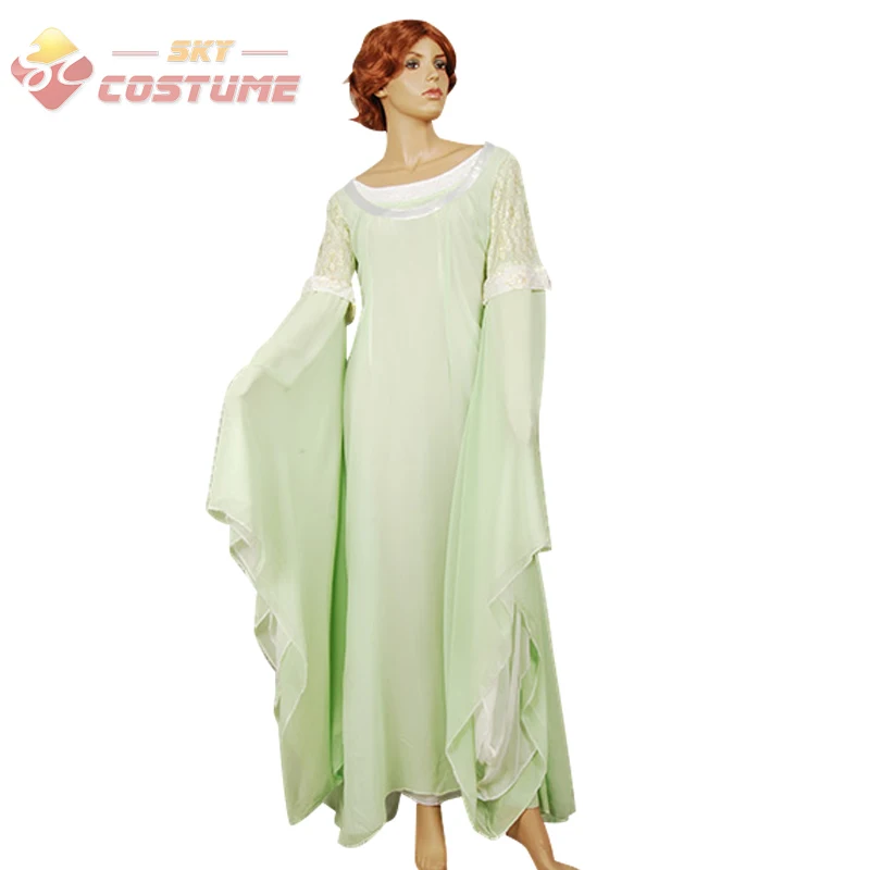 Der Herr der Ringe Evenstar Arwen Kleid Undomiel Kleid Kleid Kostüm Halloween Cosplay Kostüme