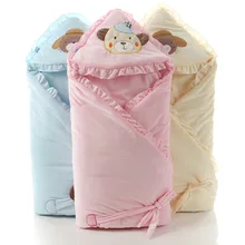 Приемное одеяло s Аксессуары для детской одежды одеяло и детское Пеленальное бархатное 95*100 см утолщенные Зимние Новорожденные Одеяла для младенцев