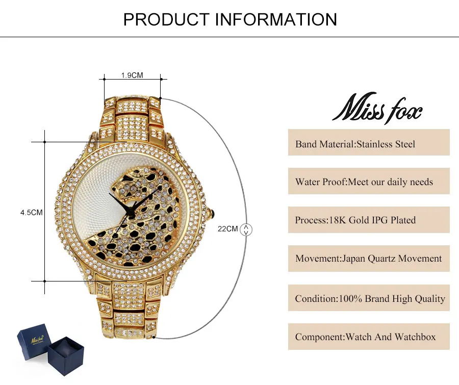 Miss Fox Women  Watches v223-02