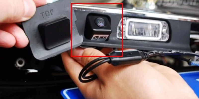 Reserved Hole For Mercedes Benz R W251 2006 ~ 2013 HD CCD Car Reverse Backup Rearview Parking Rear View Camera Night Vision (6)