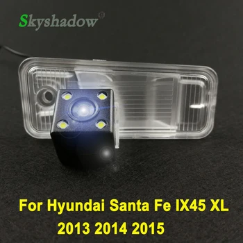 

Car CCD 4 LED Night Vision Backup Rear View Camera Waterproof Parking Assistance For Hyundai Santa Fe IX45 XL 2013 2014 2015