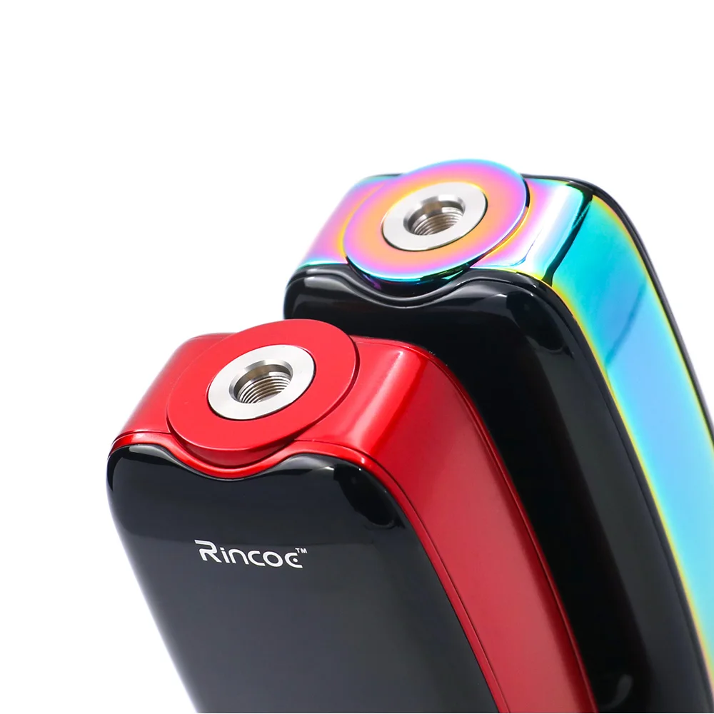 Оригинальный Rincoe манто 228 Вт модель TC IML панели vape mod поле поддержку по Двойной 18650