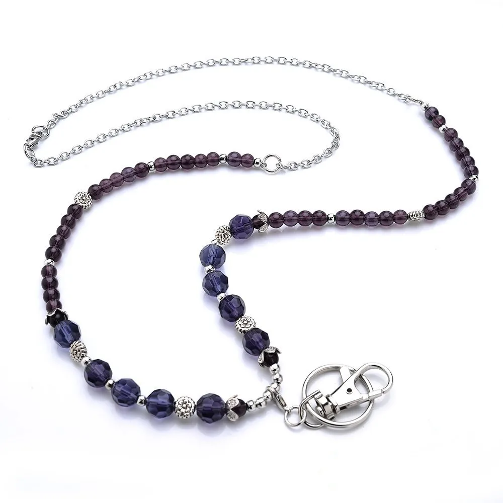 Fashion Silver Id badge Necklace For Women Tassel Pendant Necklace