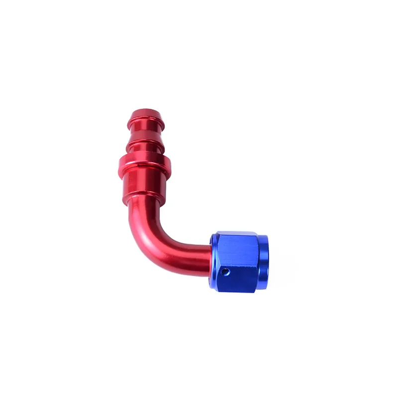 Алюминиевый фитинг для топливного масла и охладителя 90 градусов|oil fitting|hose endoil cooler