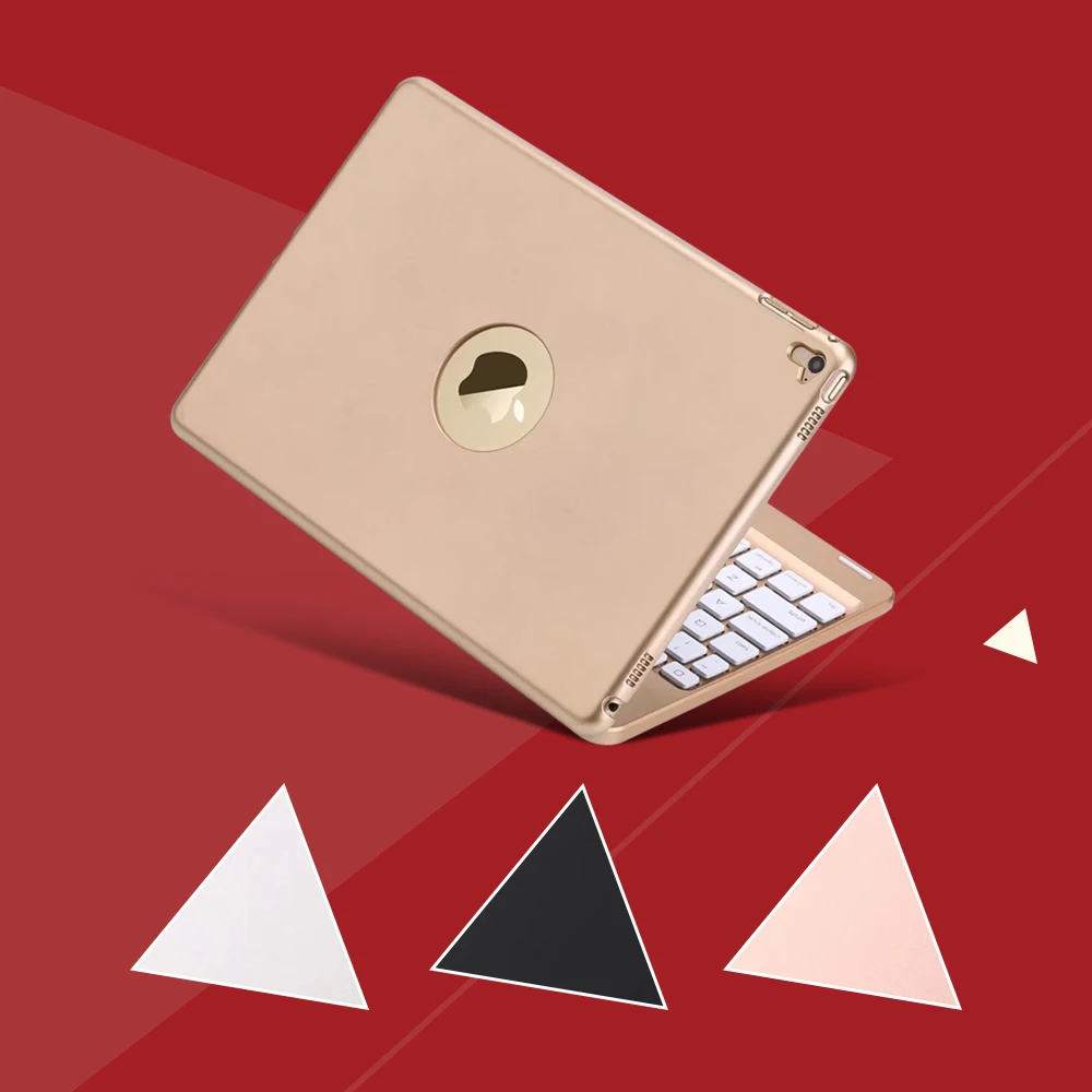 

English Layout Coque for iPad Pro 9.7 Case with Keyboard Cover ,ABS Bluetooth Wireless Cover for iPad pro 9.7 Keyboard Cover