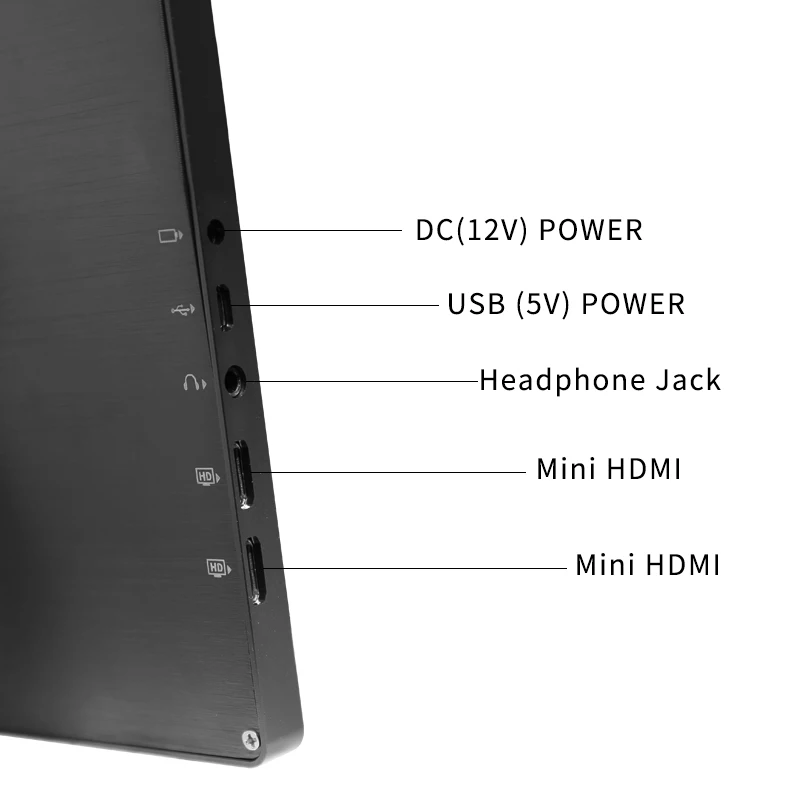 11," дюймовый портативный монитор с ЧПУ 1080P с 2 мини-hdmi USB power PS4 Xbox360 дисплей монитор для Raspberry Pi Windows 7 8 10