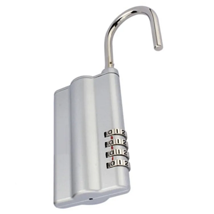 4-digital   Password Lock Key Safe Box Hidden Spare Key Safe Storage Organizer Box For Home Office Carvan Villa