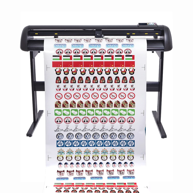 US $910.00 Vicsign 48 HWQ1200 Cutting Plotter Garment T Shirt Heat Transfer Vinyl Cutter Machine With Signmaster Software