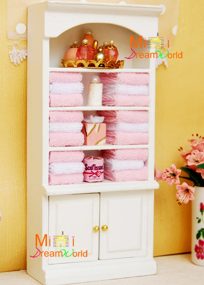 

1:12 Cute MINI Dollhouse Miniature Furniture accessories dollhouse Towel Warmer
