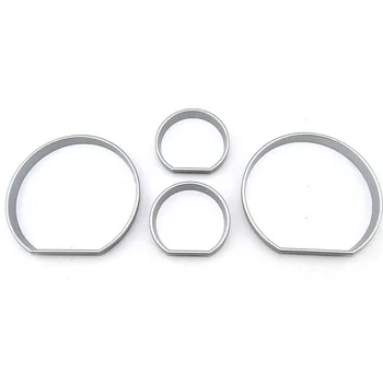

Car Accessories M3 E46 Chrome Cluster Gauge Dashboard Rings Speedo Trim