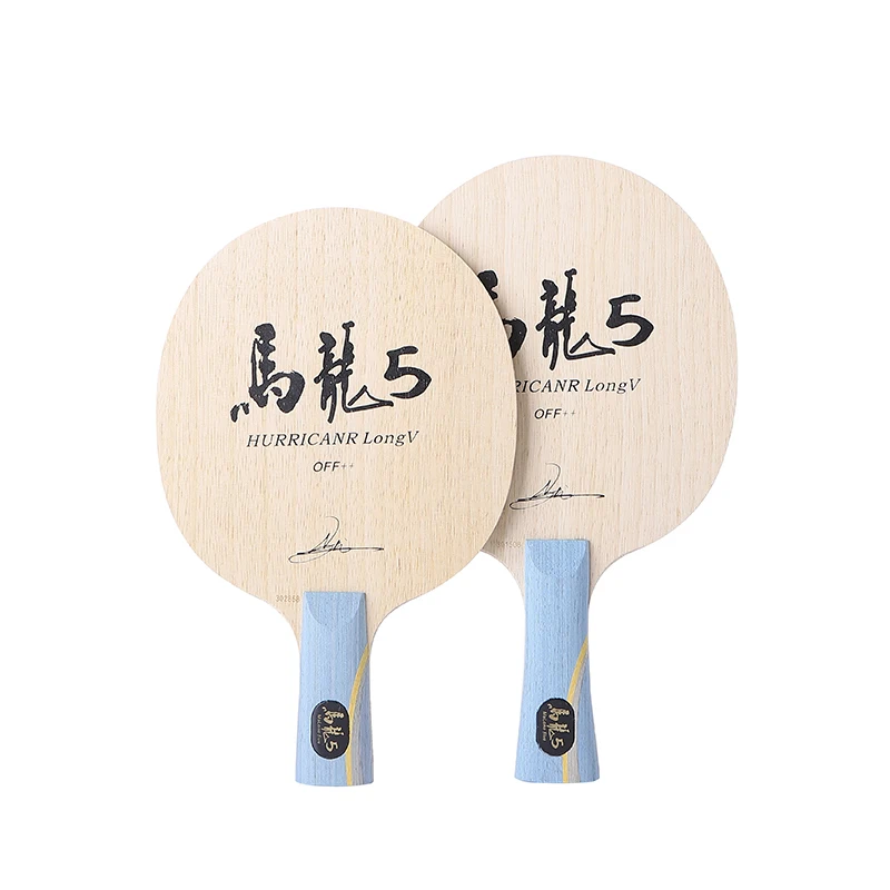Online Ma Long 5 Carbon Inner Table Tennis Blade raqueta de tenis de mesa raqueta de ping pong FL y ST mango de tenis de mesa murciélagos mango largo
