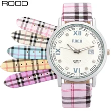 ROOD STRASS Dames Montre pour Femmes Montres De Luxe Marque 2016 Mode Quartz Montre de Femmes Horloge Montre-Bracelet Relogio Feminino