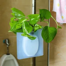 Волшебный, резиновый, силиконовый, липкий цветок, настенный, ваза, контейнер, Цветочная бутылка, украшение для комнаты, продукты для растений, горячая распродажа#80