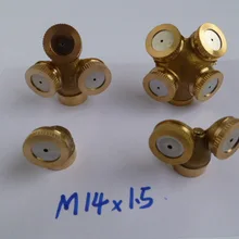 Аксессуары для распылителя сопло из нержавеющей стали медное распылительное сопло силовой распылитель аксессуары одно сопло распыление охлаждения