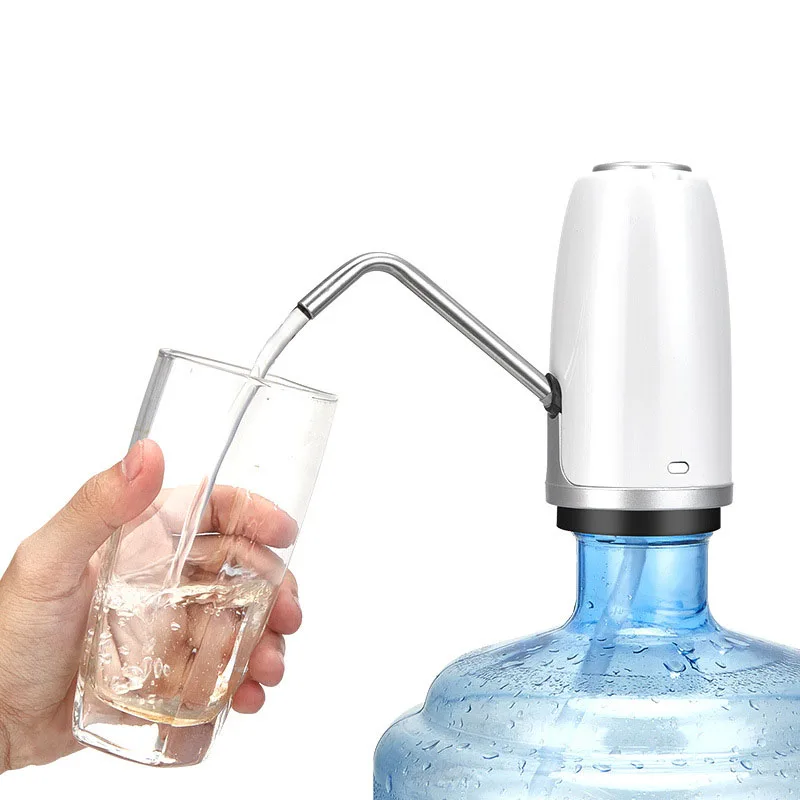 Pump for Water Bottle Wireless Rechargeable Portable Electric Water