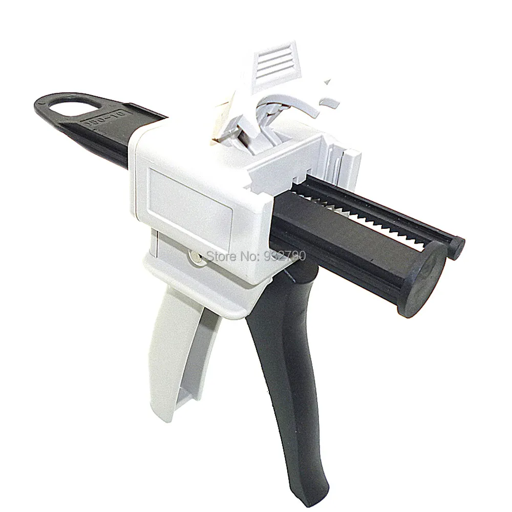 

50ml 10:1 AB Caulking Dispensing Gun Sealant Glue Adhesive Dispenser Epoxy Resin Mix Gun Mxied Hand Caulking Guns Two-Component