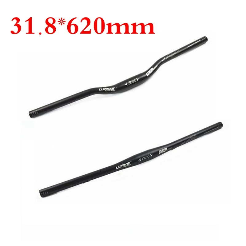 

Road mountain bike handlebar Aluminium alloy Cycling Riser/Flat Handlebar MTB 31.8mm * 620mm bike parts black