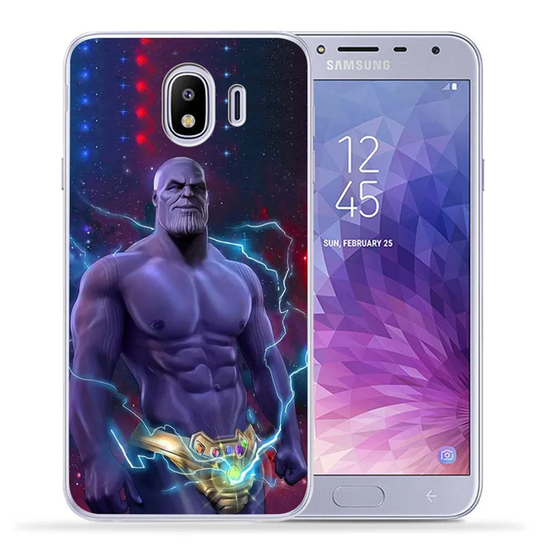 Роскошный чехол Marvel с Мстителями для samsung Galaxy J3, J4, J5, J6, J7, J8 Plus,,,, J2 Prime, силиконовый чехол, Etui Deadpool - Цвет: 0146