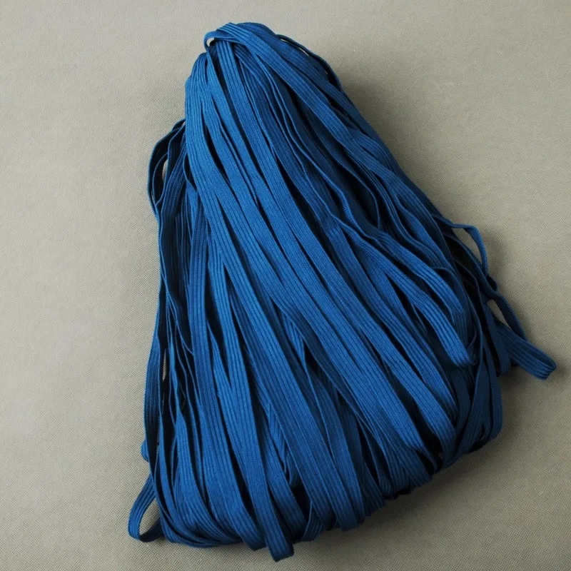 Brown & blue two side Synthetic Silk Sageo For Japanese Katana Wakizashi Sword 