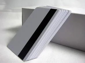 Blank magnetic card