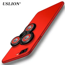 Uslion пальца гироскопа ca s e для iPhone 7 6 6S plu S палец руки Непоседа блесна Смарт волшебный телефон ca s e S Жесткий PC задняя крышка Капа