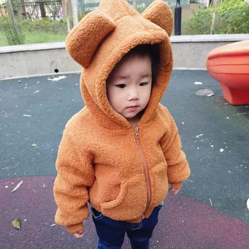 

New Coat Baby Boy and Girl Winter Autumn Hooded Jacket For Baby Baby Coat 9BB003