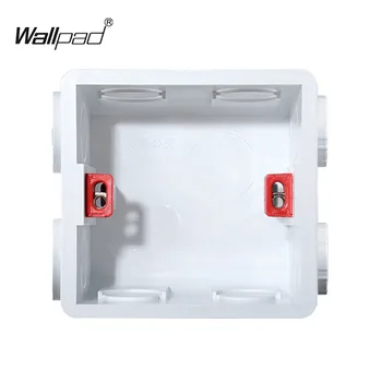 Mounting Box for 86*86mm Wall Switch and Socket Wallpad Cassette Universal White Wall Back Junction Box