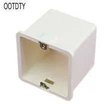 PVC Junction Box Wall Mount Cassette For Switch Socket Base Power cord concealed junction box Flame retardant junction box