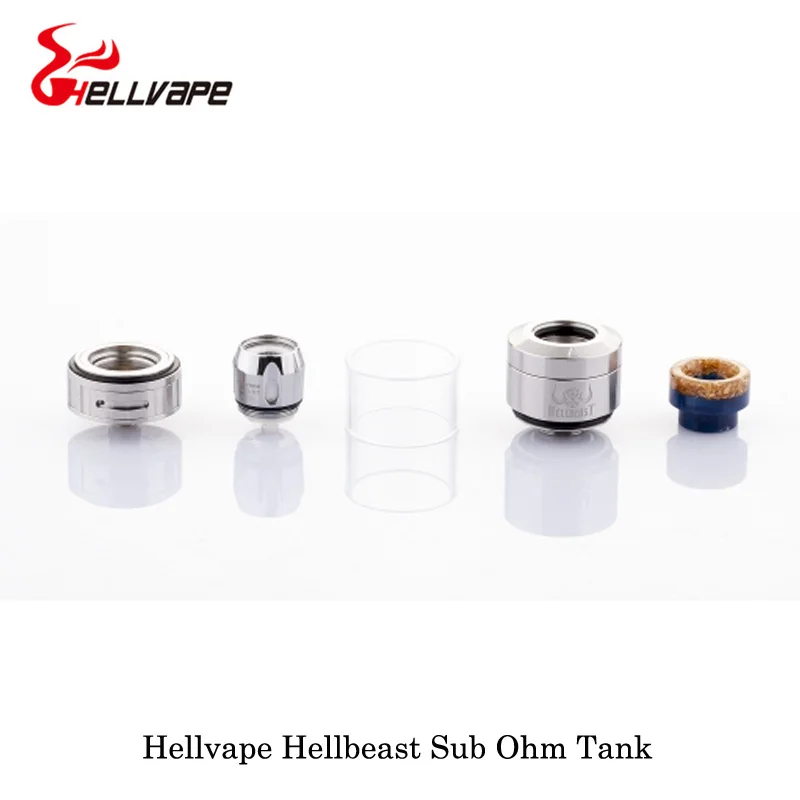 Электронные сигареты Hellvape Hellbeast Sub ohm Tank Hybrid 4,0 мл/4,3 мл/3,5 мл емкость Vape испаритель VS Hellvape Rebirth RDA